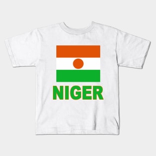 The Pride of Niger - National Flag Design Kids T-Shirt